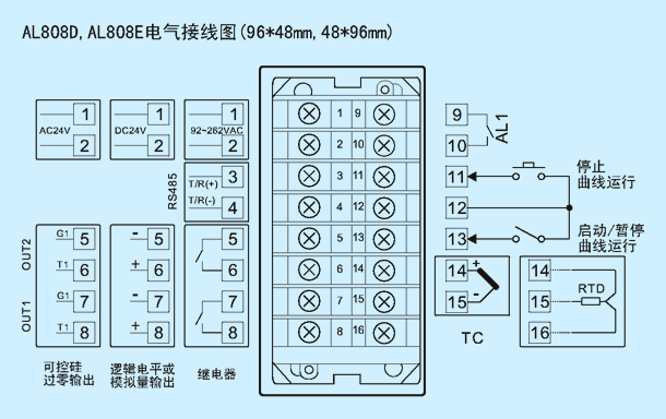 AL808 technical diagram